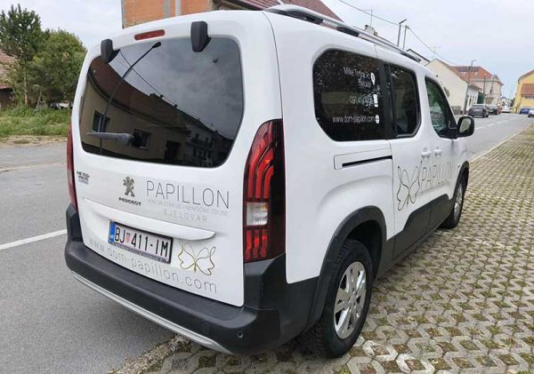 Oslikavanje vozila PAPILLON