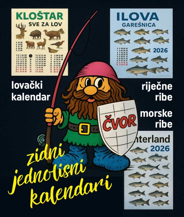 Ribički i lovački kalendari 2026.